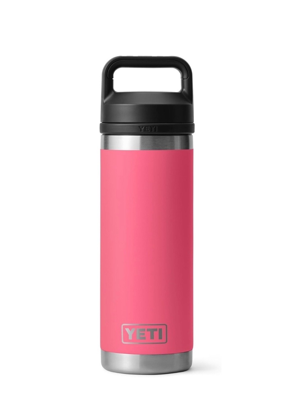 🌸 YETI 18 oz Rambler Chug Bottle – Tropical Pink Insulated Water Bottle 🌸💖